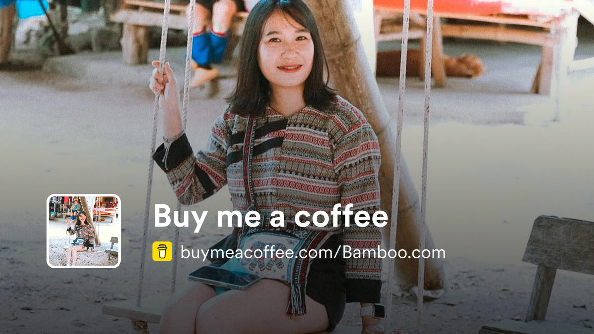 Buy me a coffee - Buymeacoffee