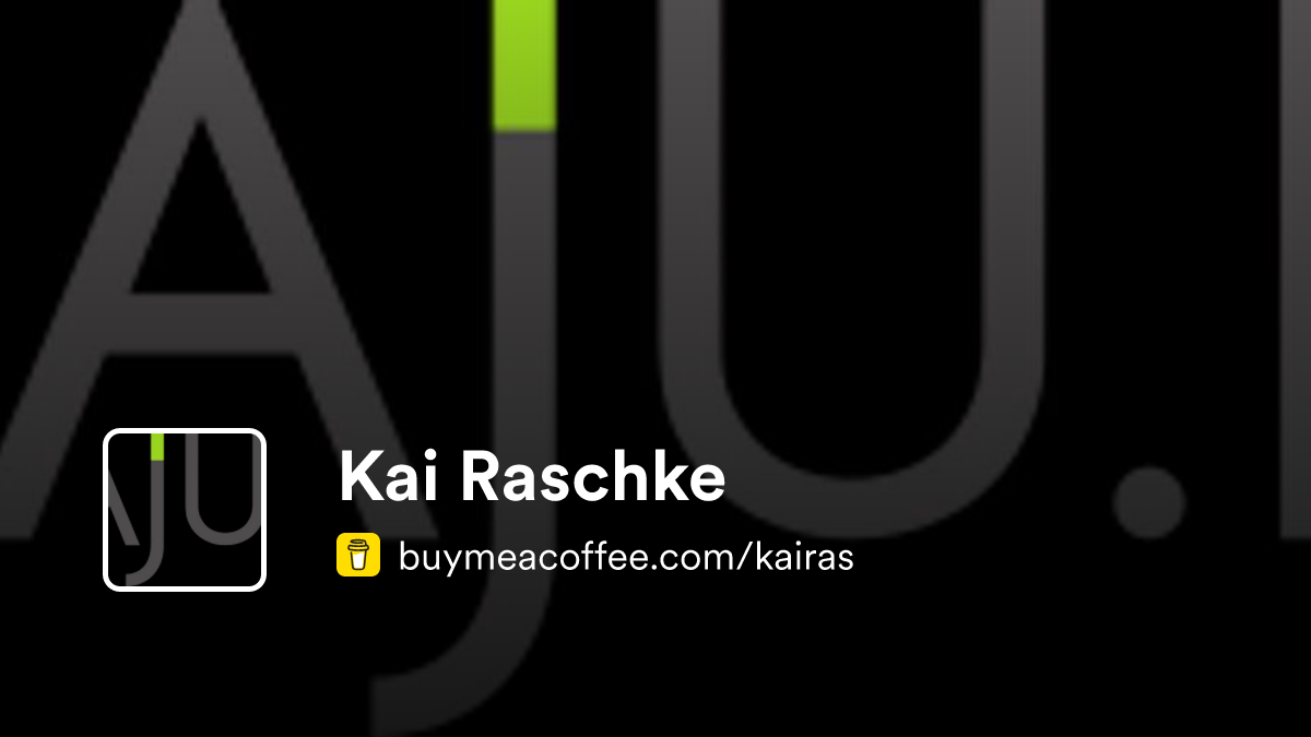 Kai Raschke - Buymeacoffee