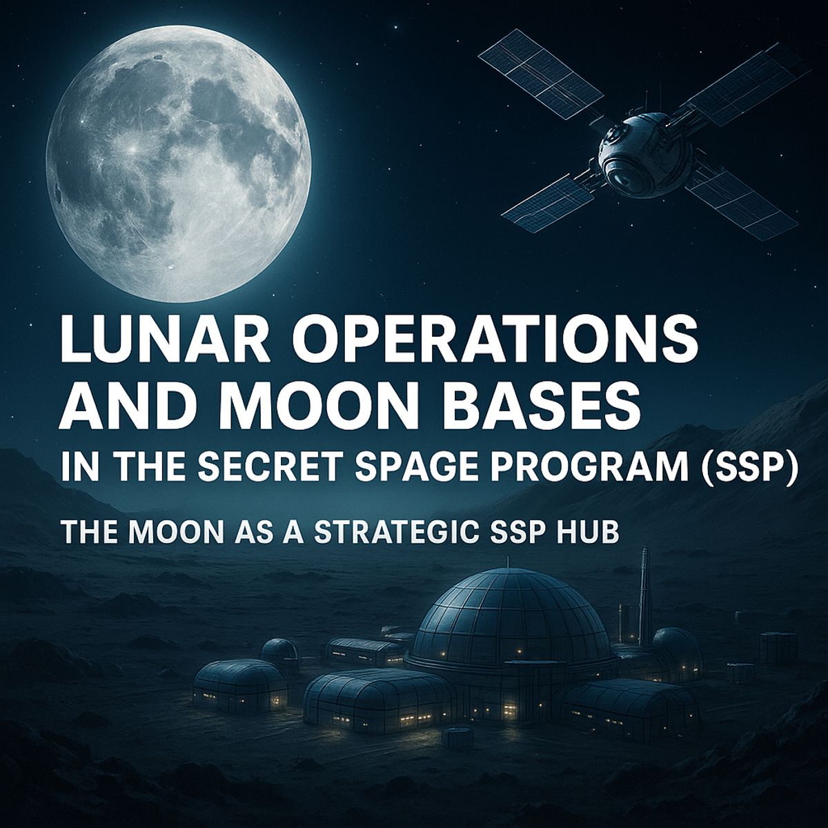 🌕 Lunar Operations and Moon Bases in the Secret Space Program (SSP ...