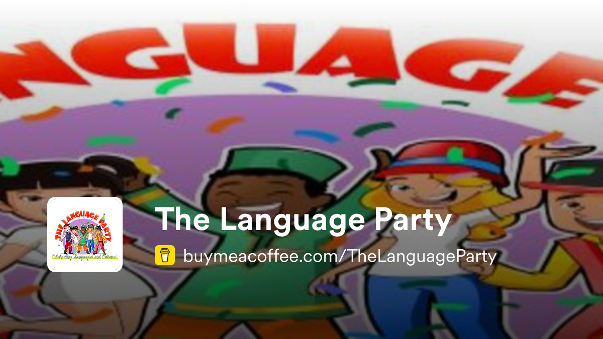 Language Fun Event The Language Party - Buymeacoffee