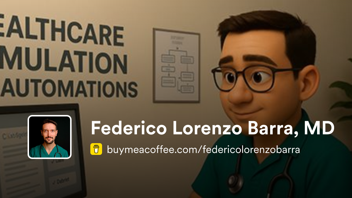 Federico Lorenzo Barra, MD is AI Automations helping Healthcare ...