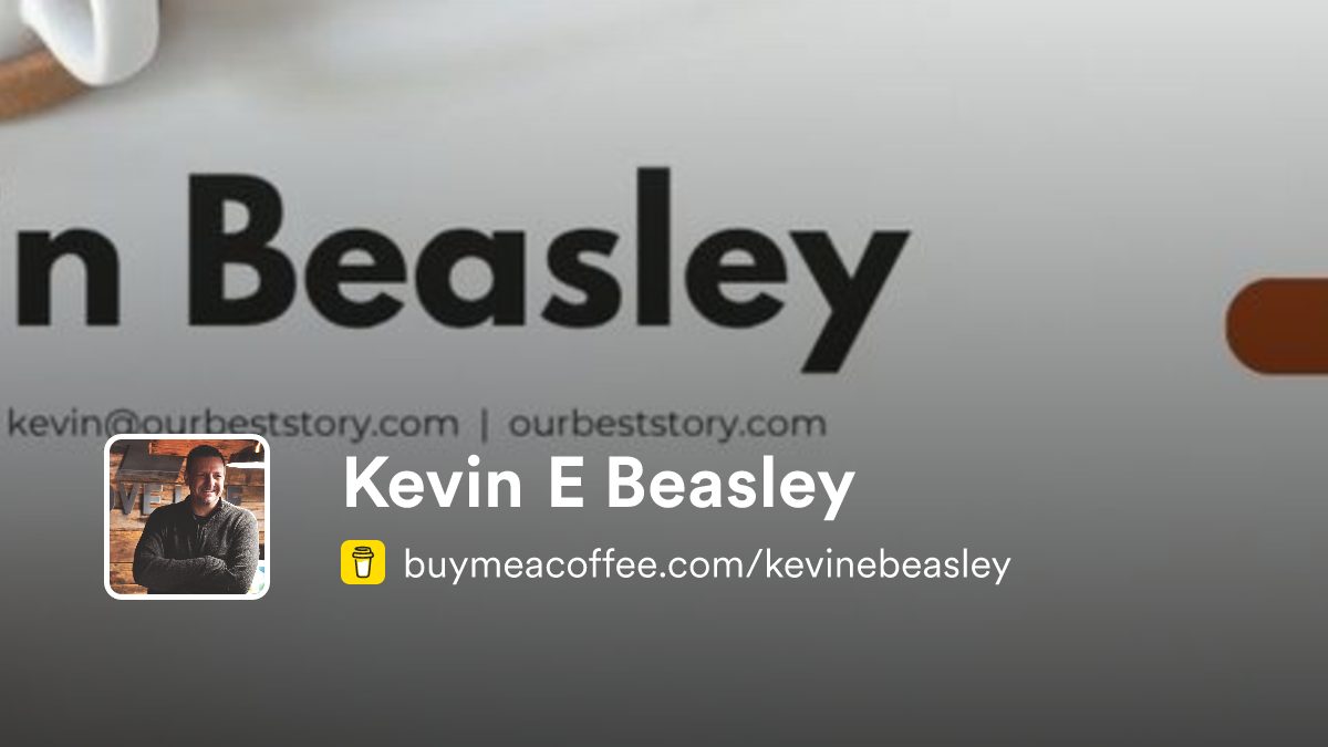 Kevin E Beasley - Buymeacoffee