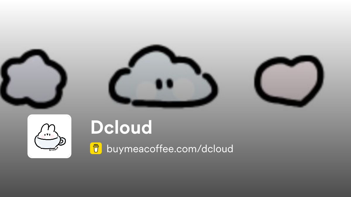 Dcloud - Buymeacoffee