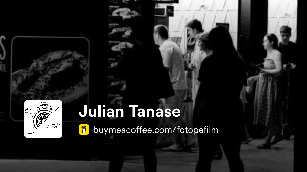 Julian Tanase is film photography, analogue photography - Buymeacoffee