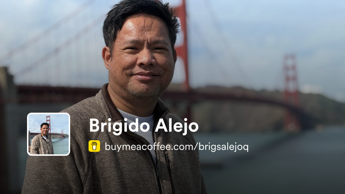 Brigido Alejo - Buymeacoffee