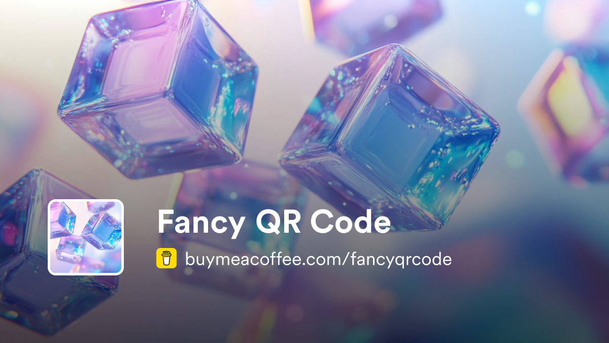 Fancy QR Code - Buymeacoffee