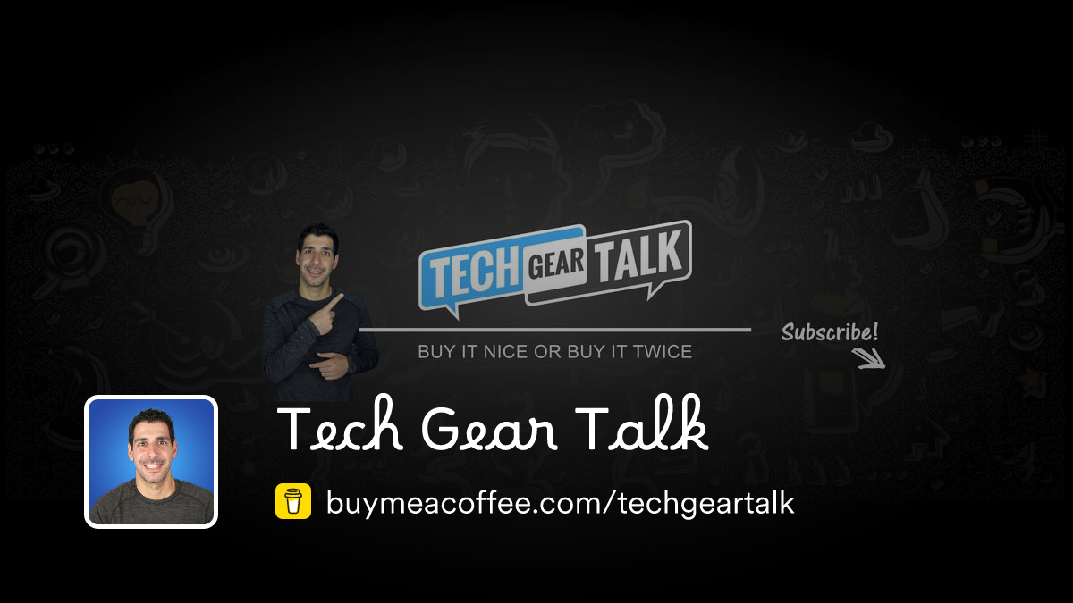 Ready go to ... https://www.buymeacoffee.com/techgeartalk [ Tech Gear Talk is Creating YouTube reviews and tutorials!]