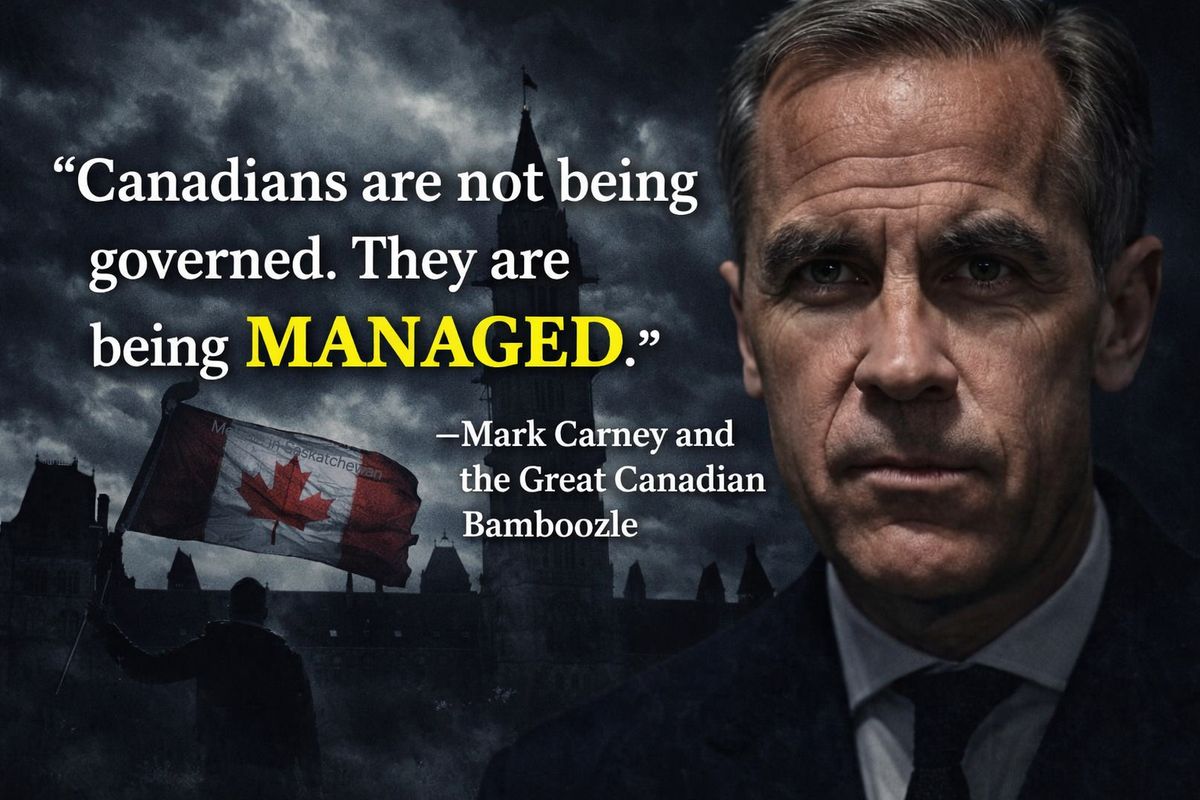 Mark Carney and the Great Canadian Bamboozle &mdash; Melanie in Saskatchewan