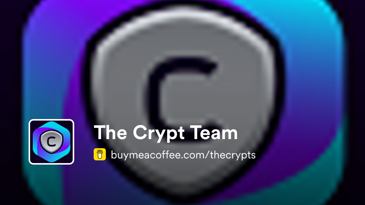 Posts by The Crypt Team | Buy Me a Coffee - Buymeacoffee