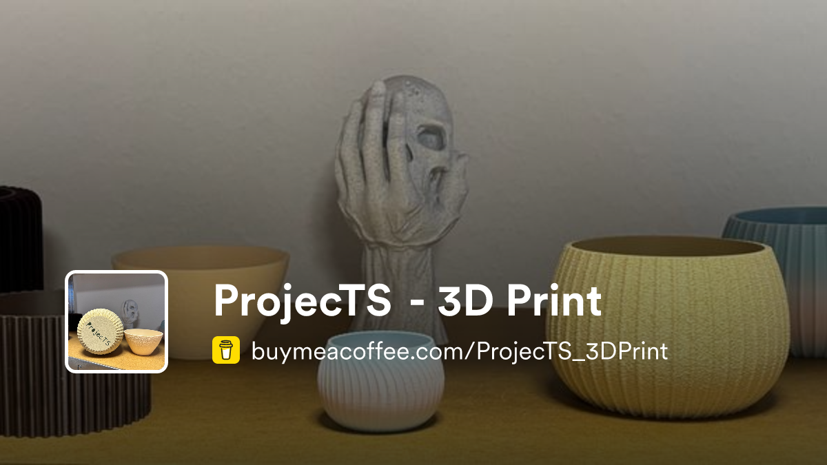 ProjecTS - 3D Print - Buymeacoffee