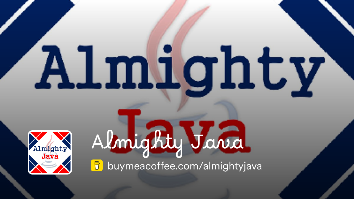 Almighty Java is creating technical youtube videos which helps people ...