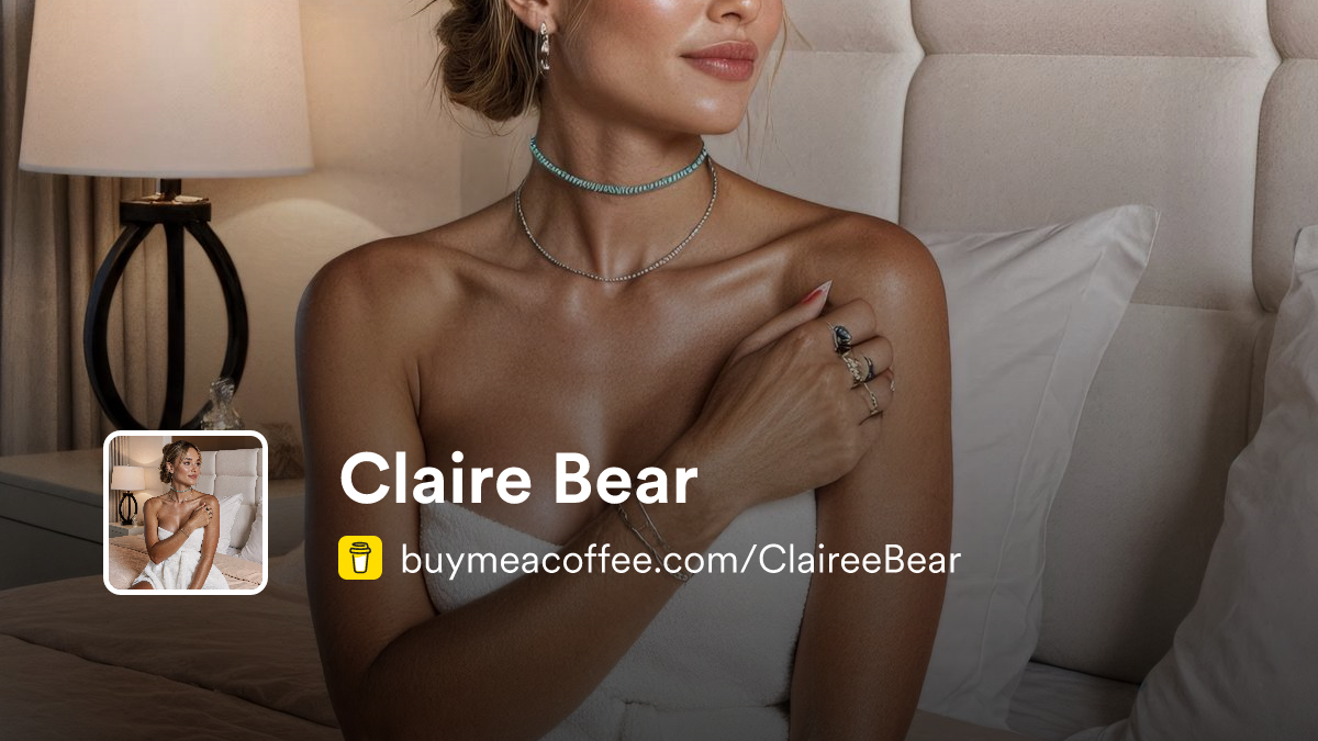 Claire Bear - Buymeacoffee