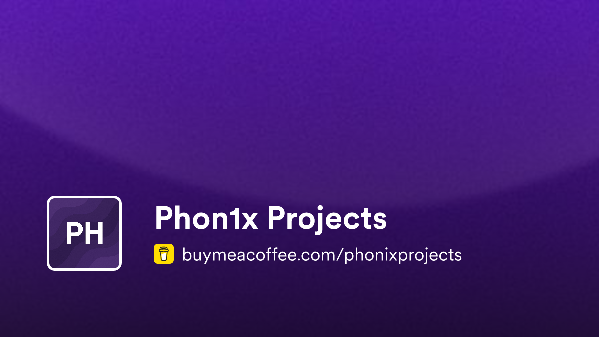 Phon1x Projects is We are creating FiveM scripts & windows apps ...