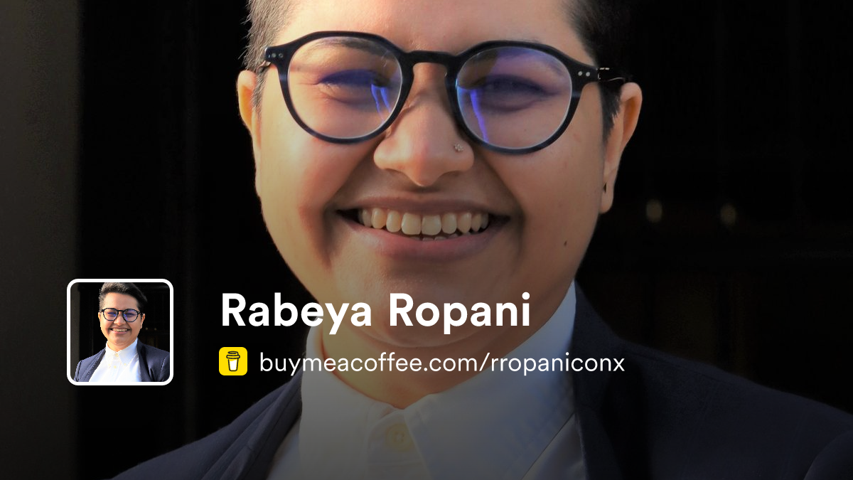 Rabeya Ropani - Buymeacoffee
