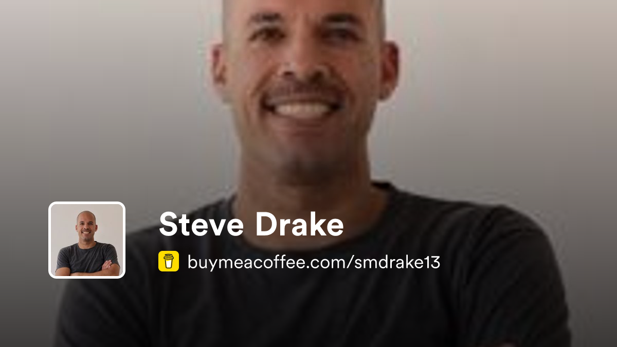 Steve Drake - Buymeacoffee