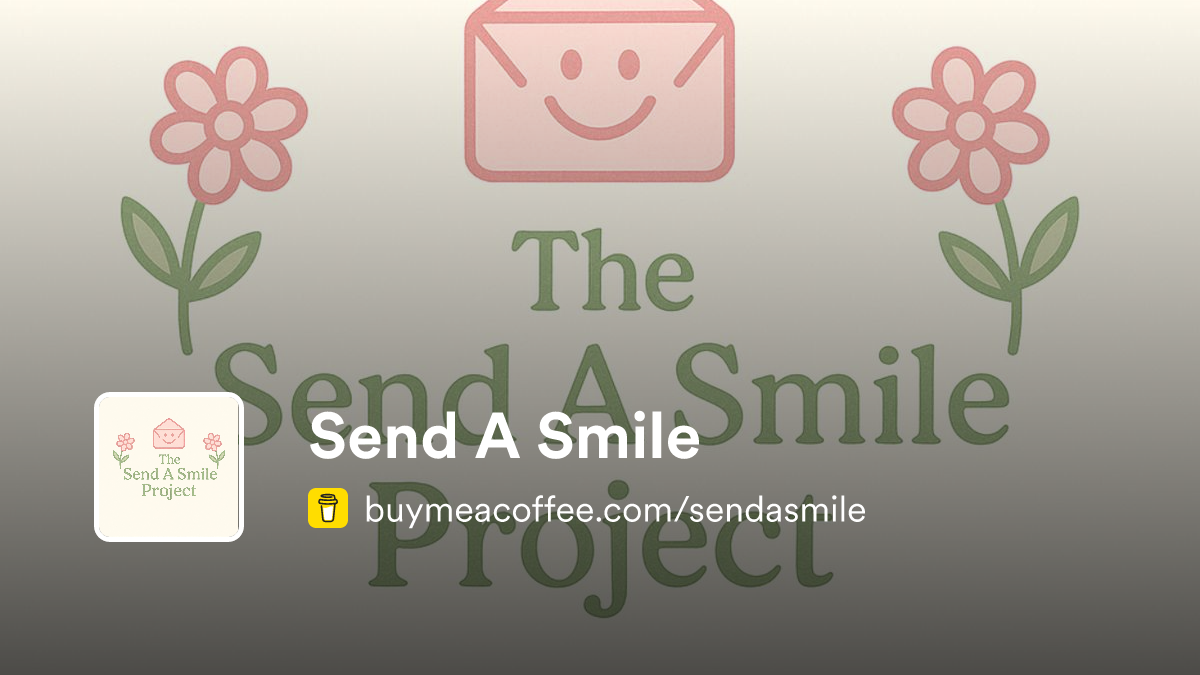 Send A Smile - Buymeacoffee