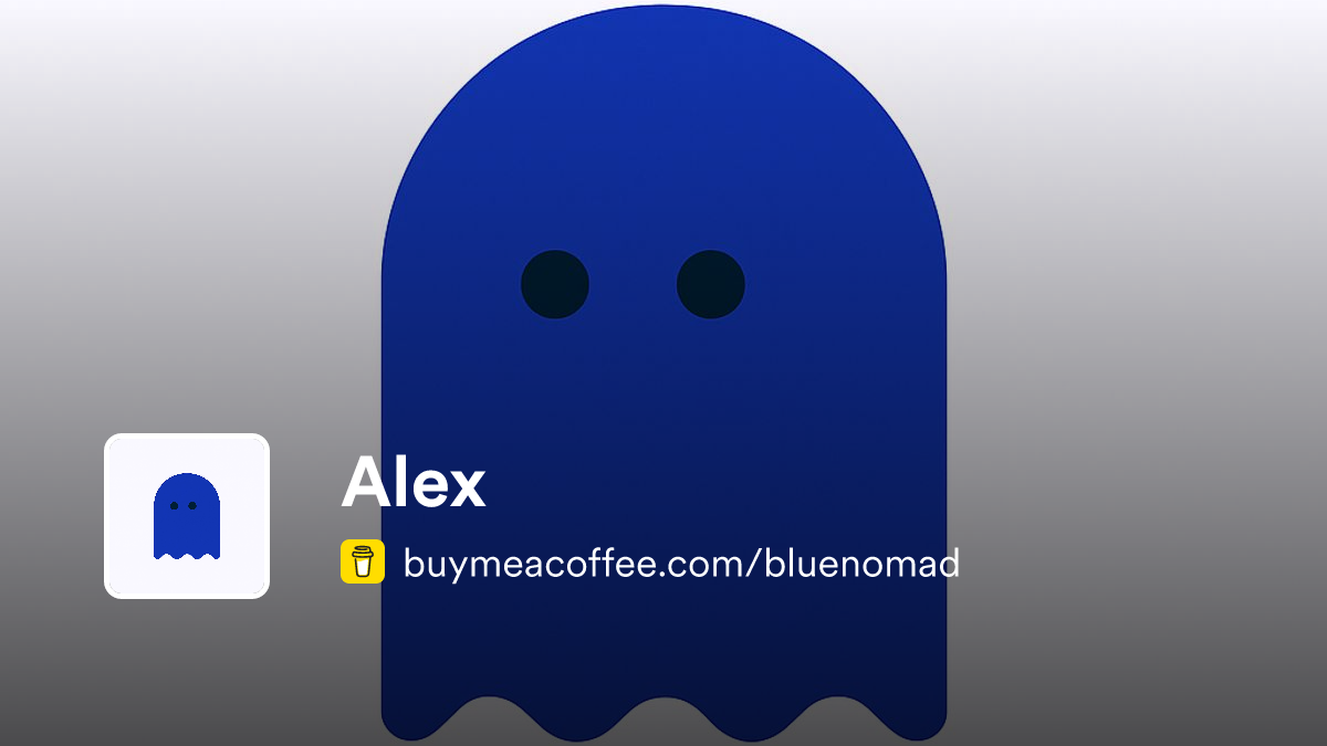 Alex - Buymeacoffee
