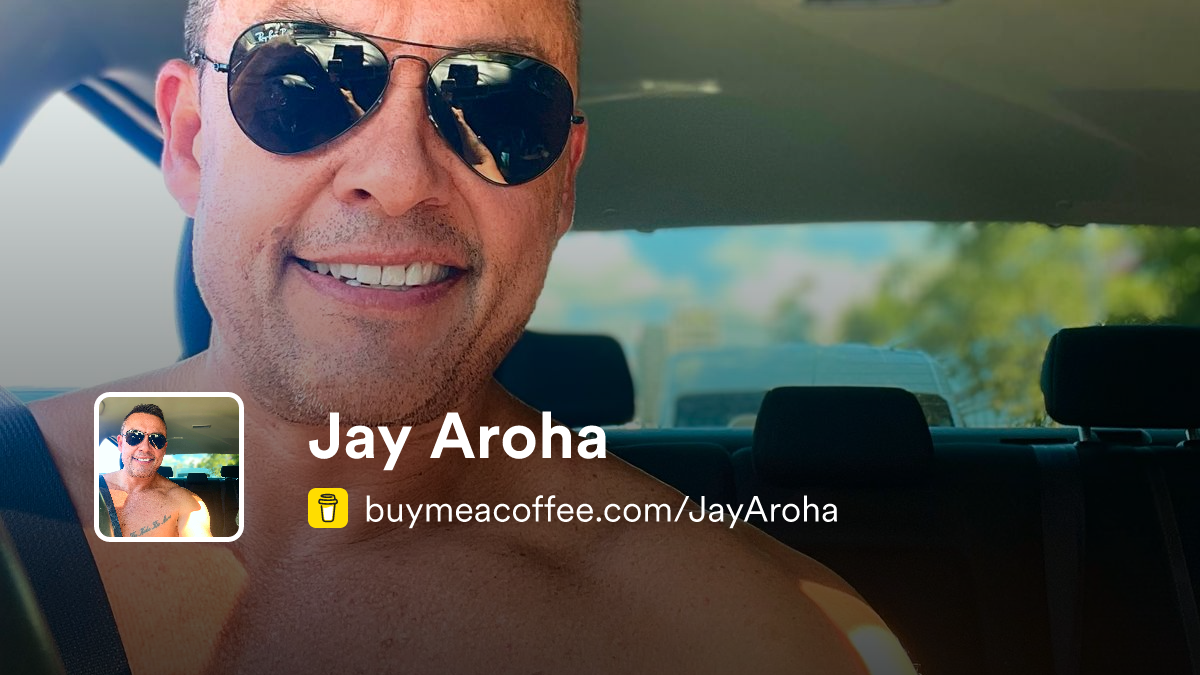 Jay Aroha - Buymeacoffee