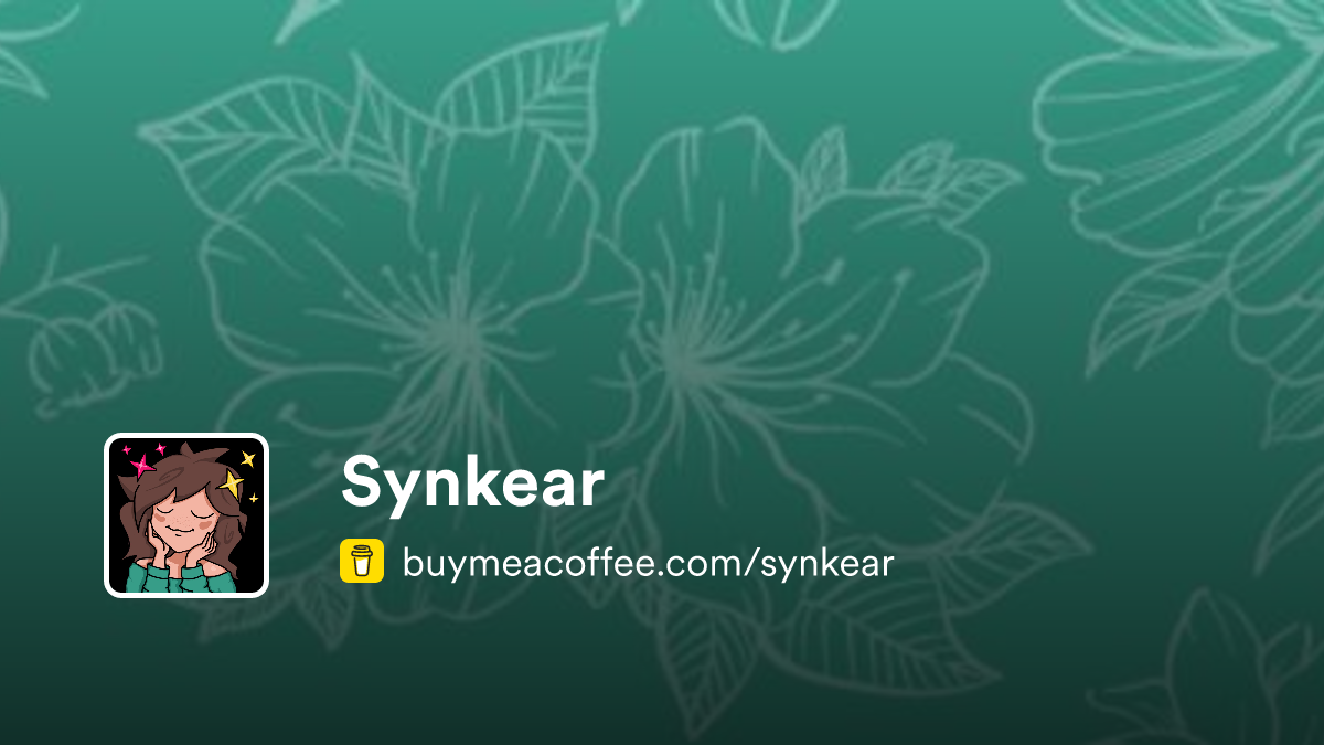 Synkear is Twitch Streamer - Buymeacoffee