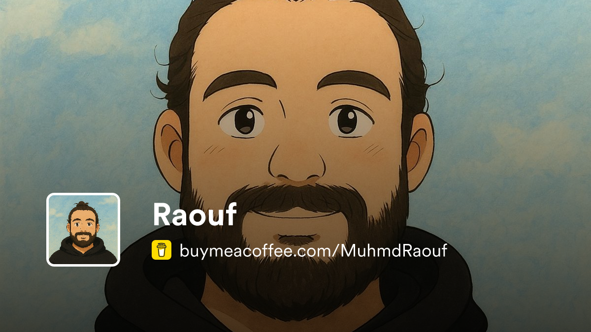 M Rouf M Rouf Raouf - Buymeacoffee