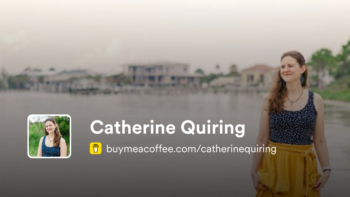 Catherine Quiring is Writing and podcasting - Buymeacoffee