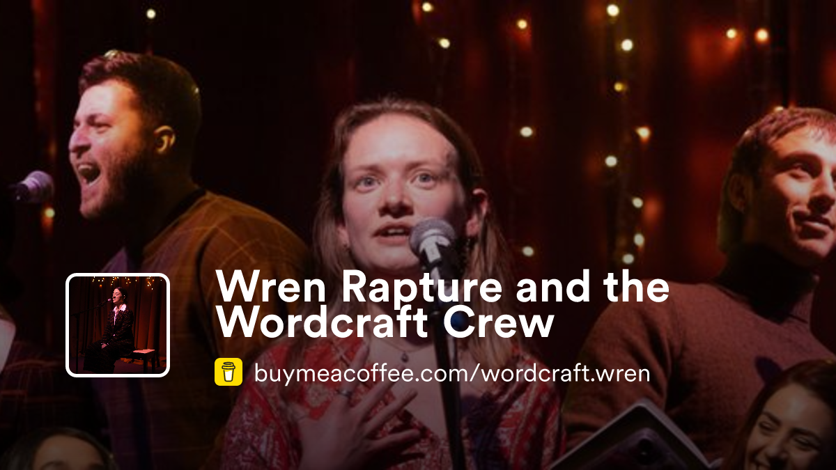 Wren Rapture and the Wordcraft Crew - Buymeacoffee