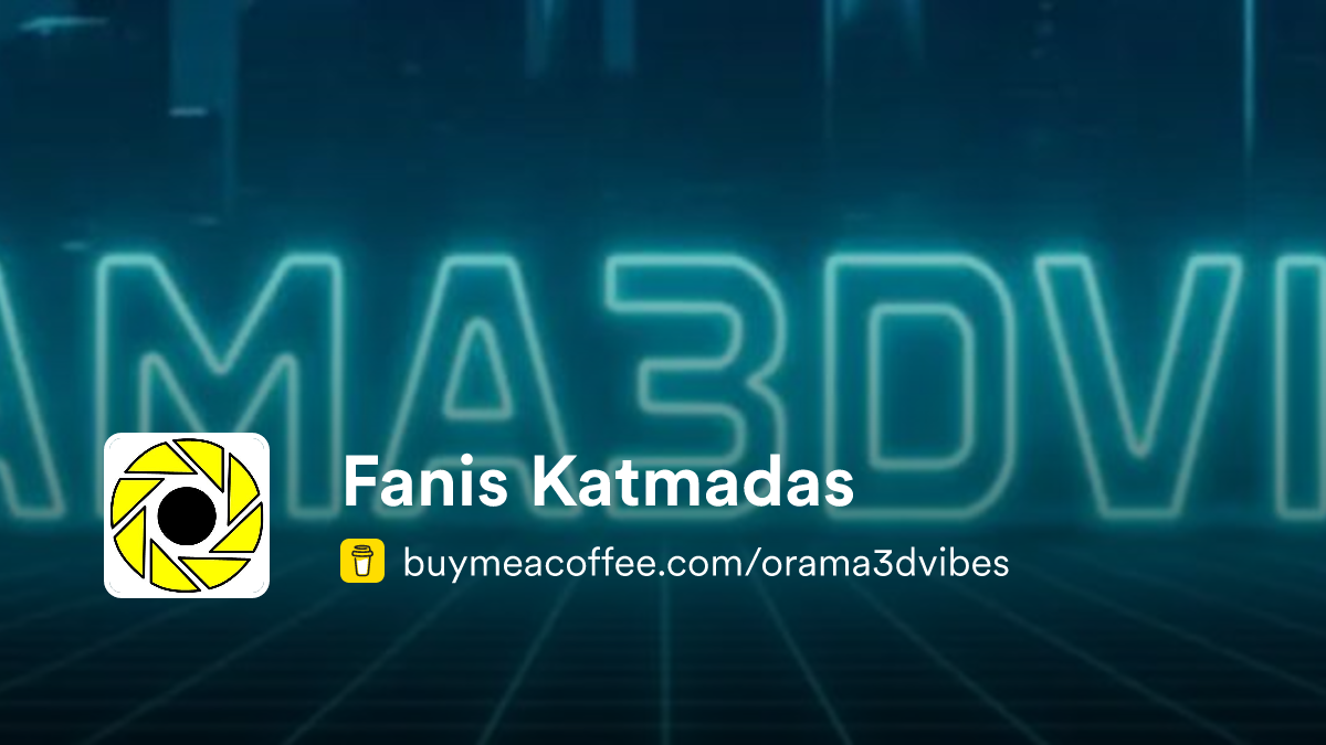 Fanis Katmadas is 3d design and electronics maniac - Buymeacoffee