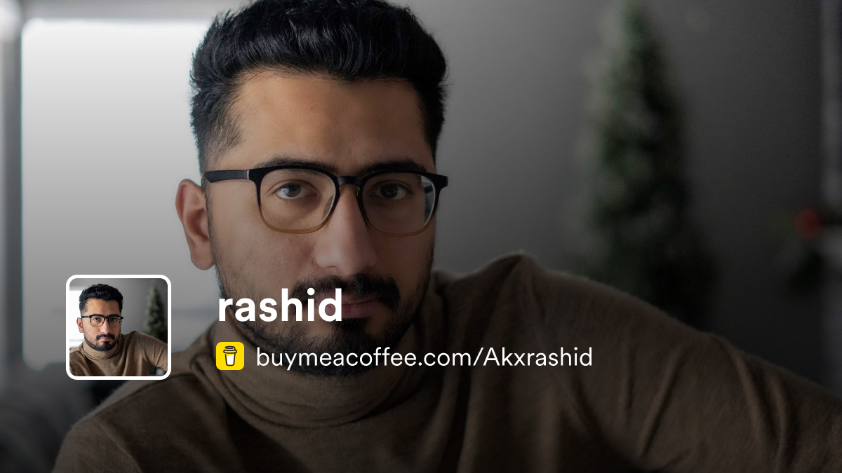 X Rashid Log rashid - Buymeacoffee