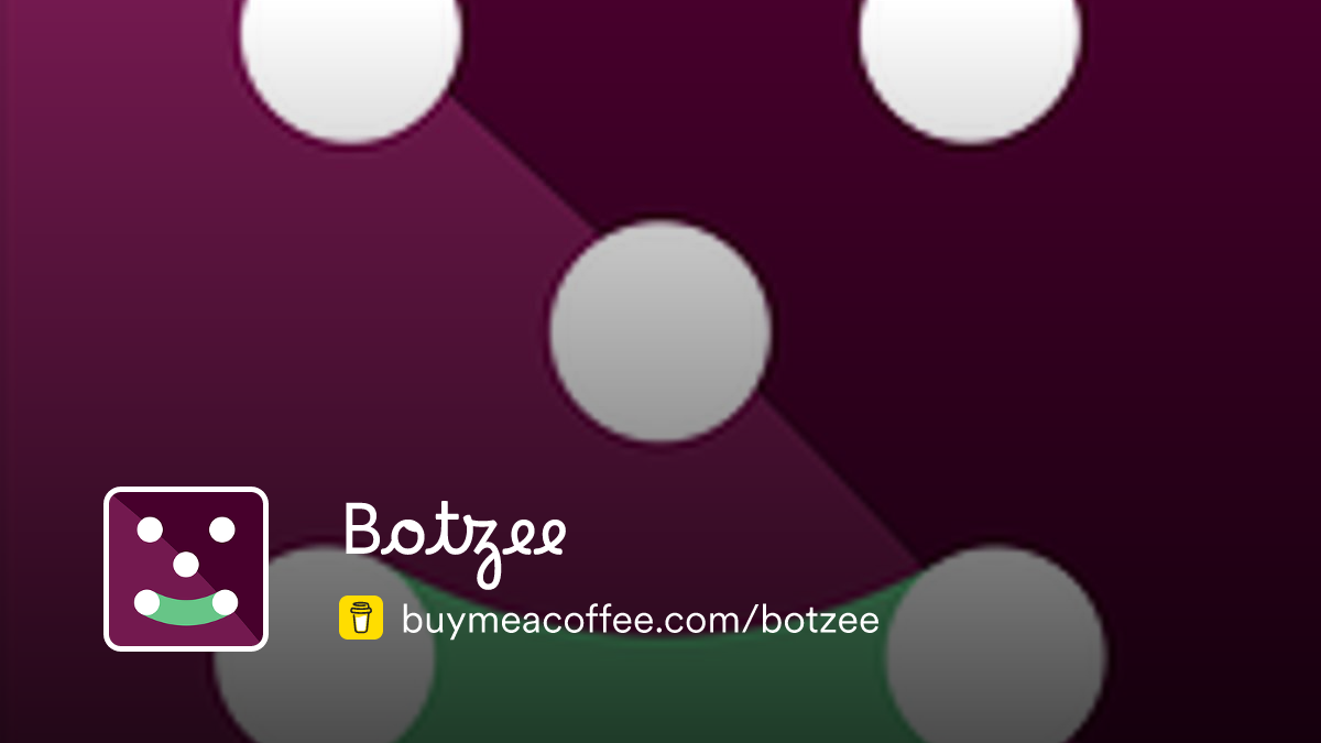 Botzee - Buymeacoffee