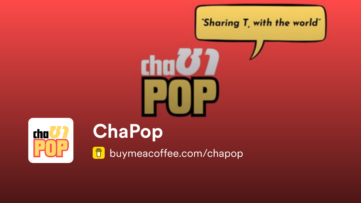ChaPop - Buymeacoffee