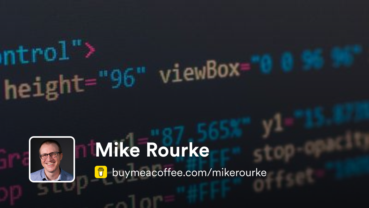 Mike Rourke - Buymeacoffee