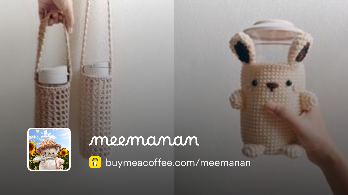 Meemanan Is Crochet Tutorials And Patterns Buymeacoffee 4193