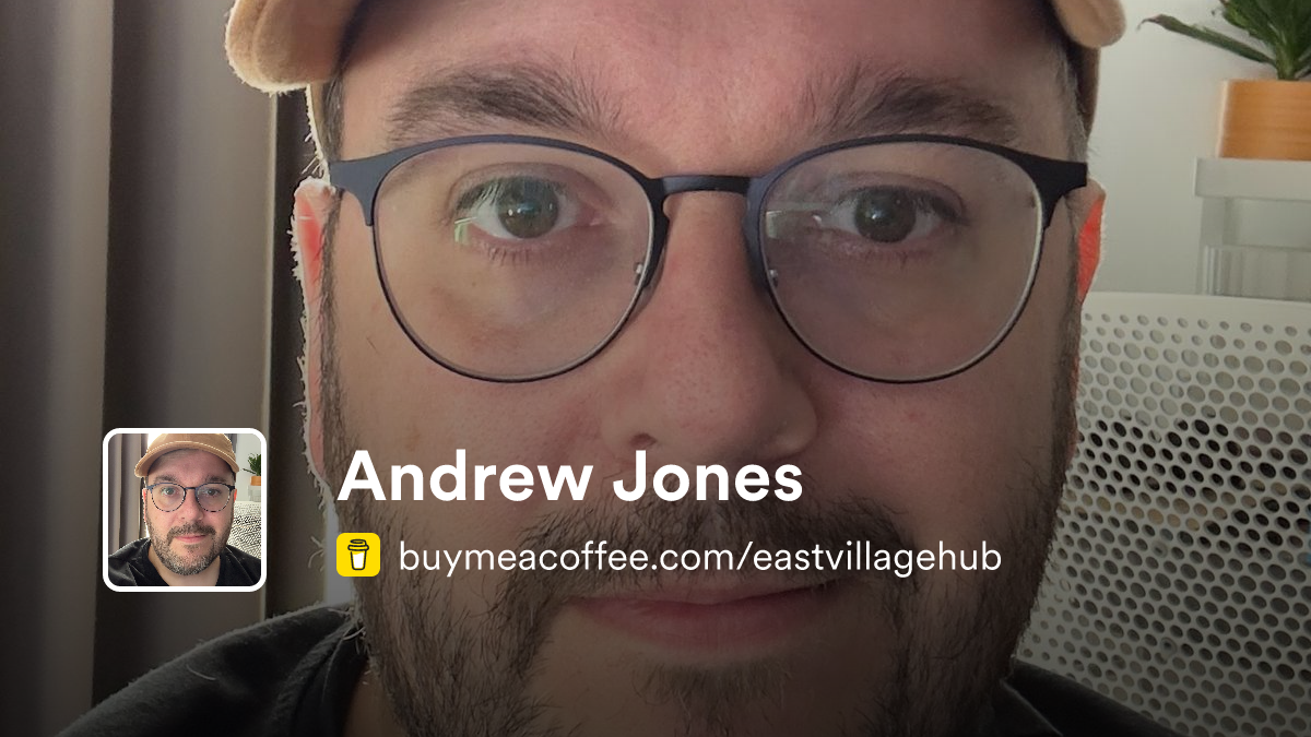 Andrew Jones is The East Village Hub - a community resource for ...