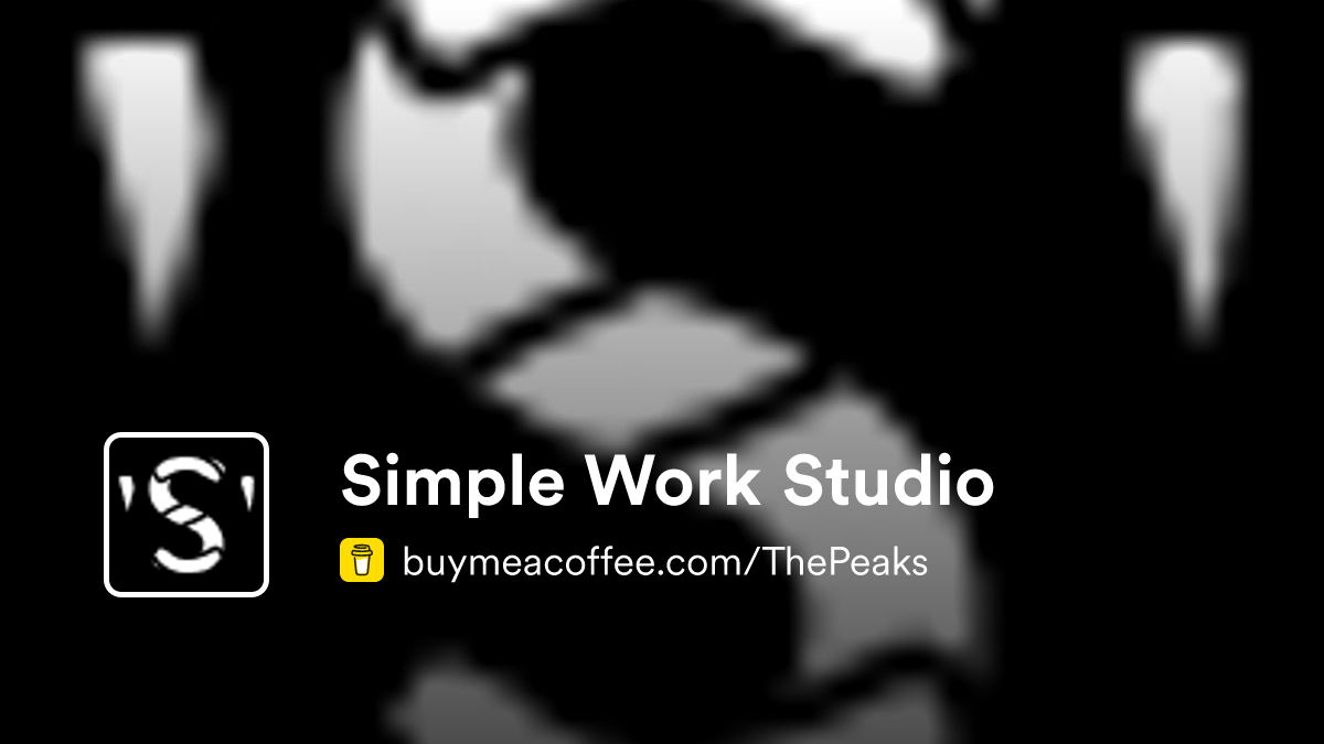 Simple Work Studio is Building tools for convenient ! - Buymeacoffee