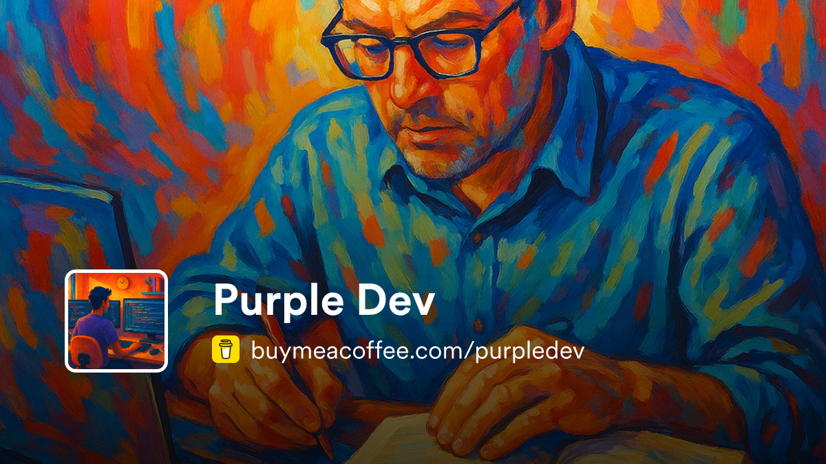 Purple Dev - Buymeacoffee