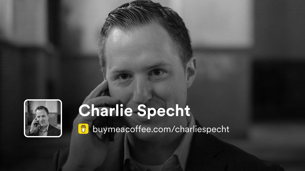 Charlie Specht - Buymeacoffee