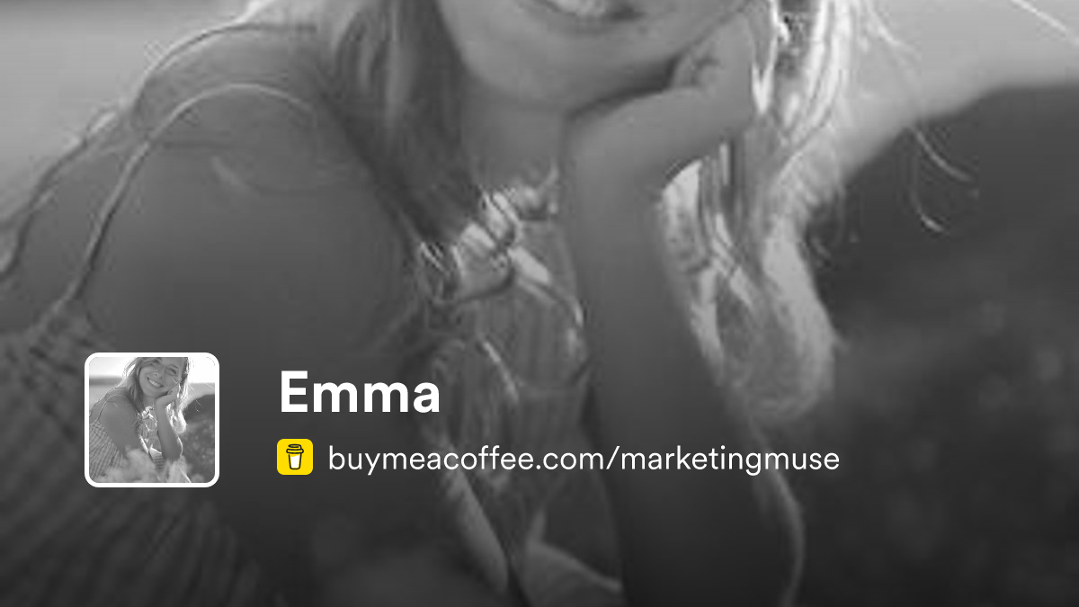 Emma - Buymeacoffee