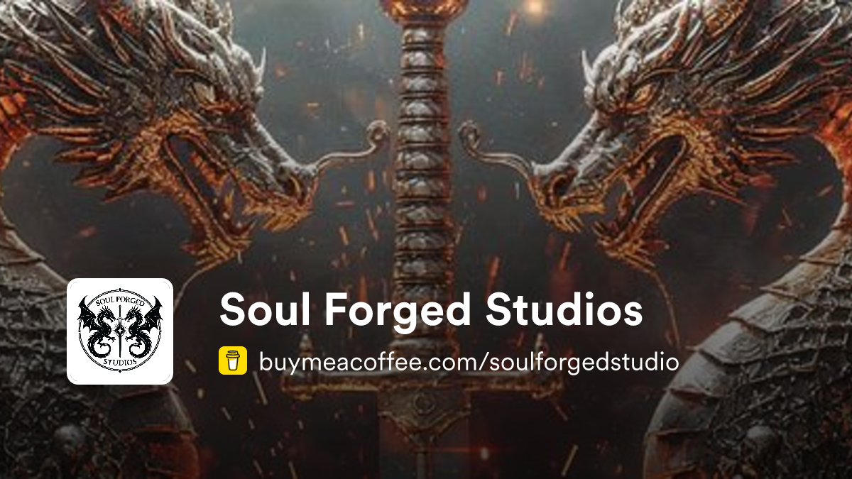 Soul Forged Studios - Buymeacoffee