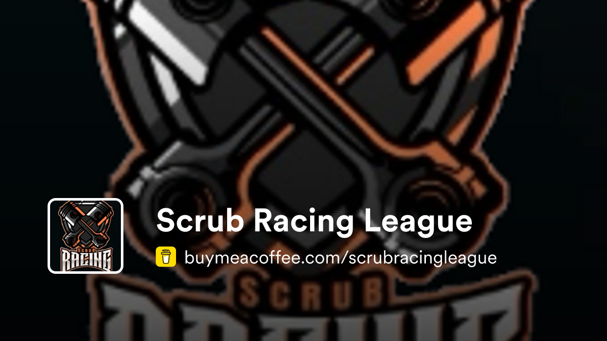 Scrub Mark Racing Scrub Racing League - Buymeacoffee
