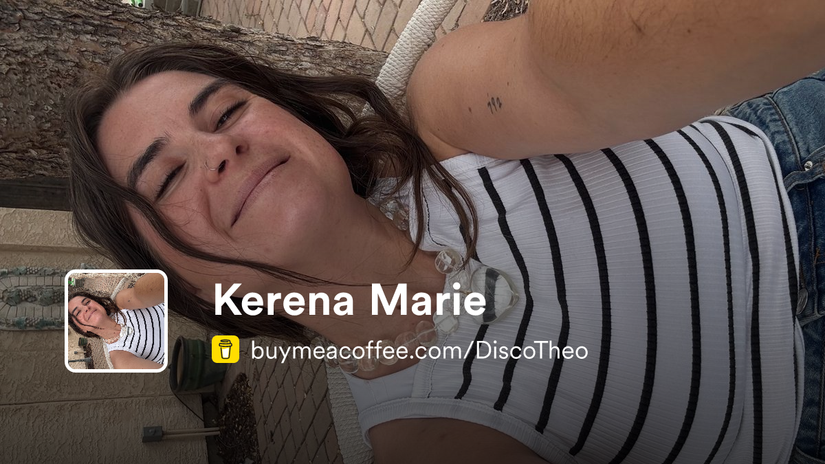 Kerena Marie - Buymeacoffee