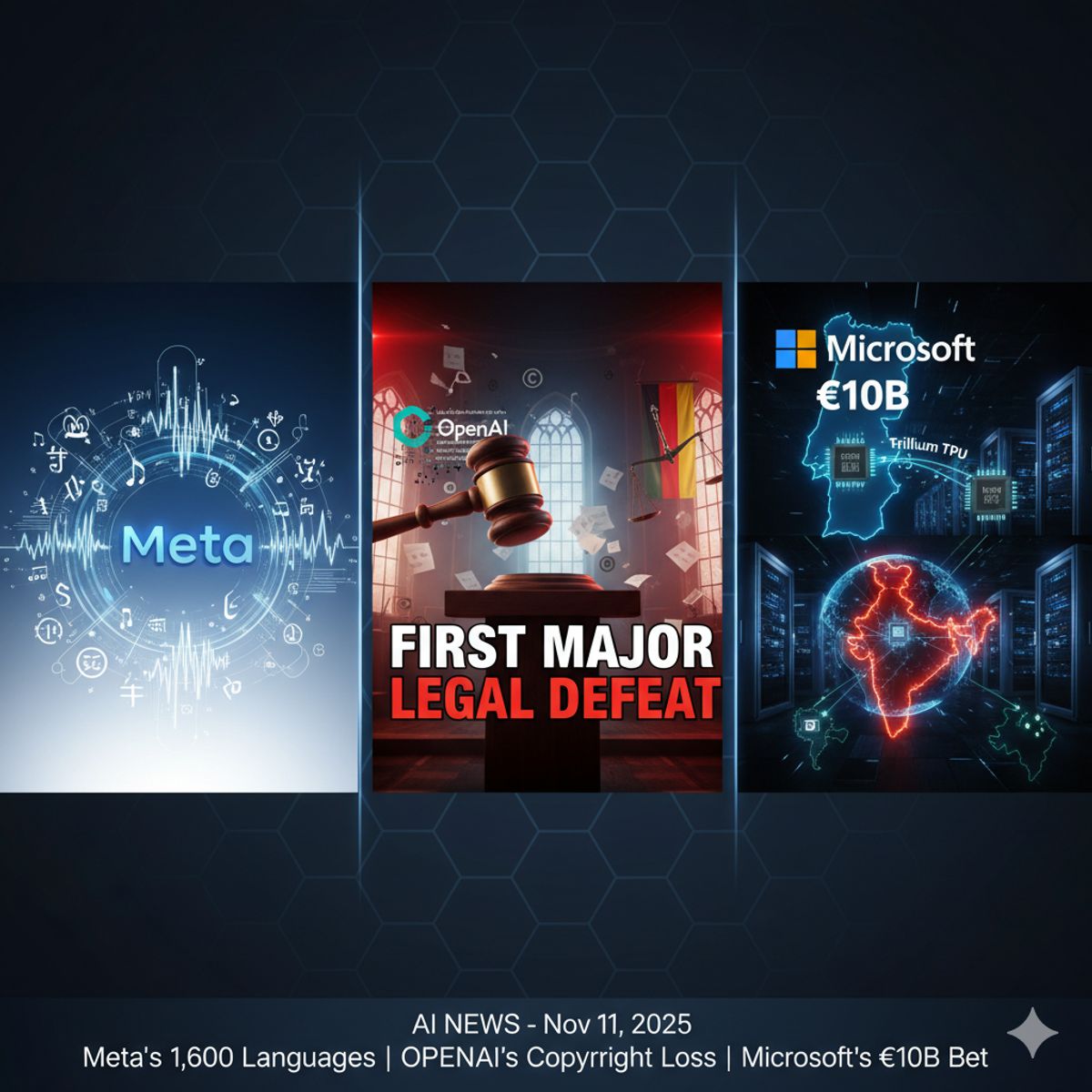 Daily AI Update Nov 11, 2025: Meta Expands AI Speech Recognition to ...