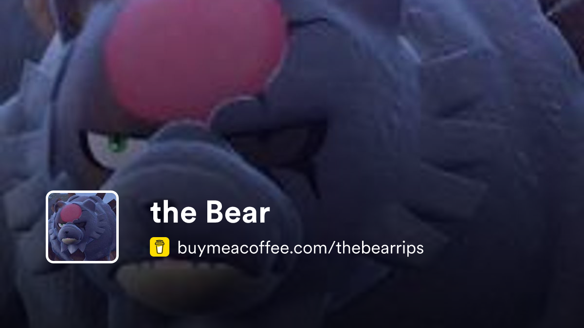 Gallery | the Bear - Buymeacoffee