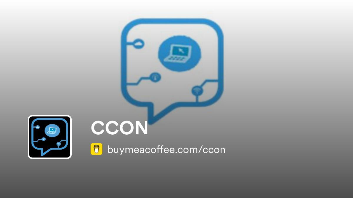 CCON - Buymeacoffee