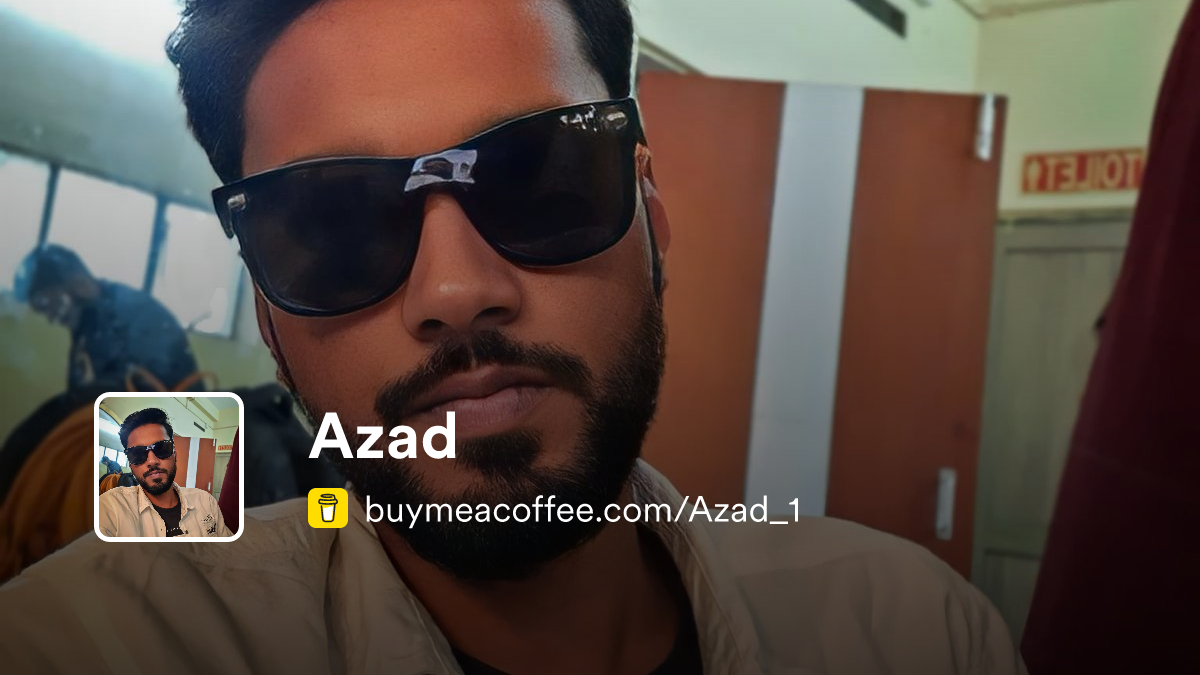 Azad - Buymeacoffee