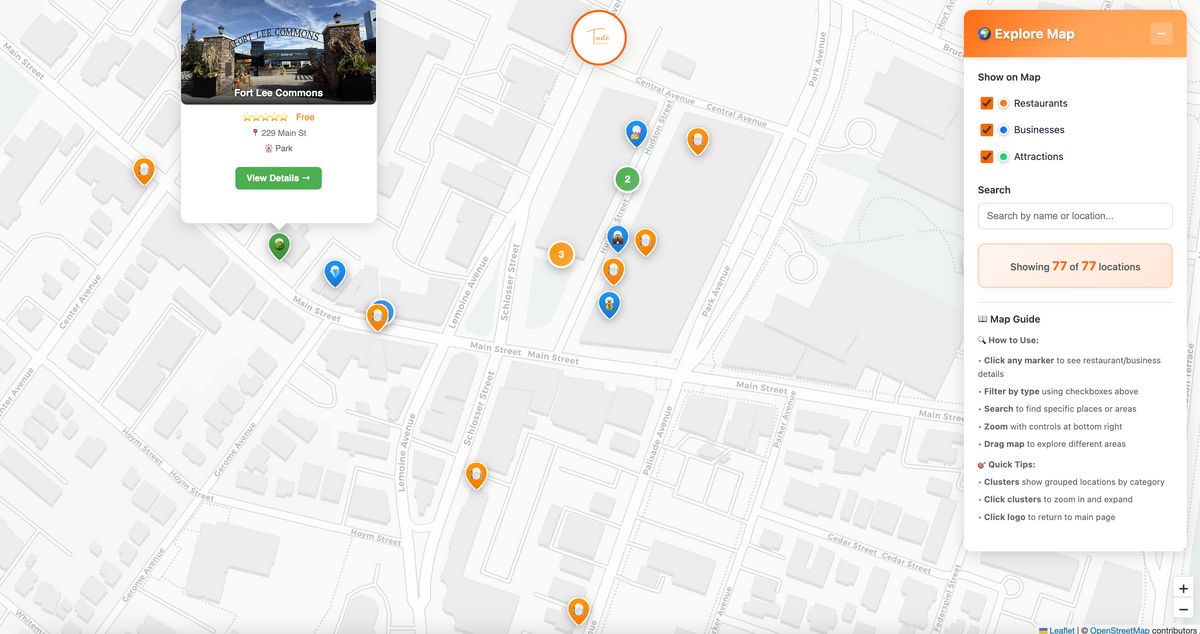 🌐 Introducing Our Interactive Map (Desktop Only!) — Taste Nearby ...