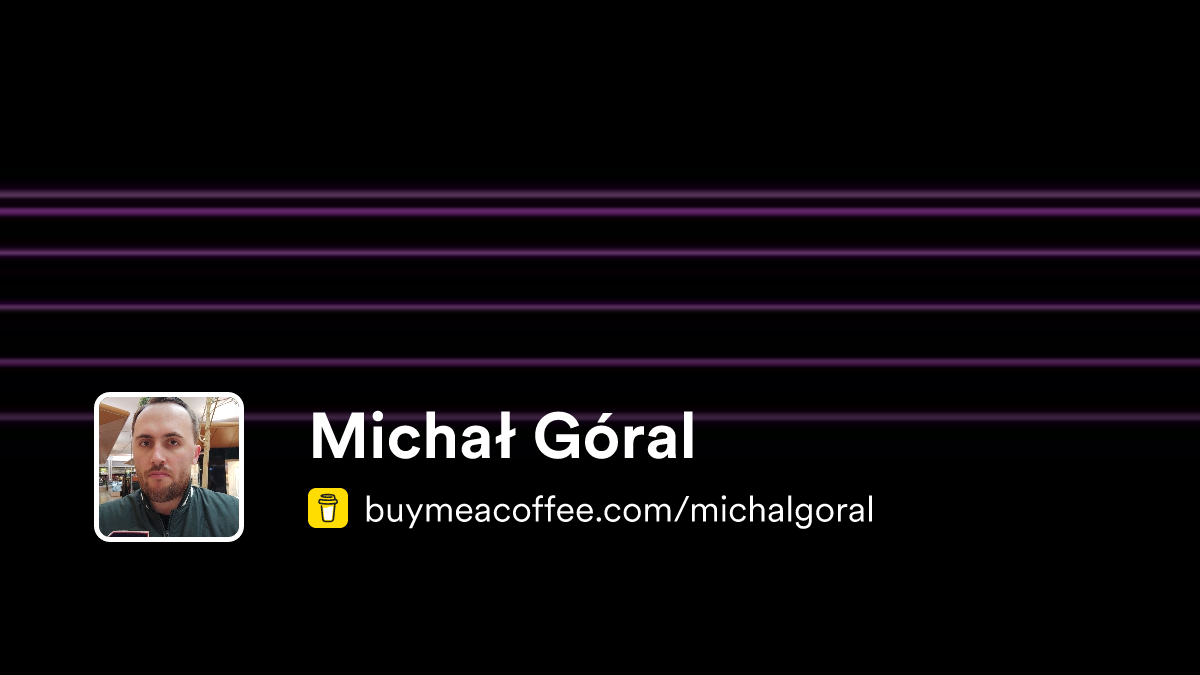 Michał Góral is Developing smallest GUI OS in the world - Buymeacoffee