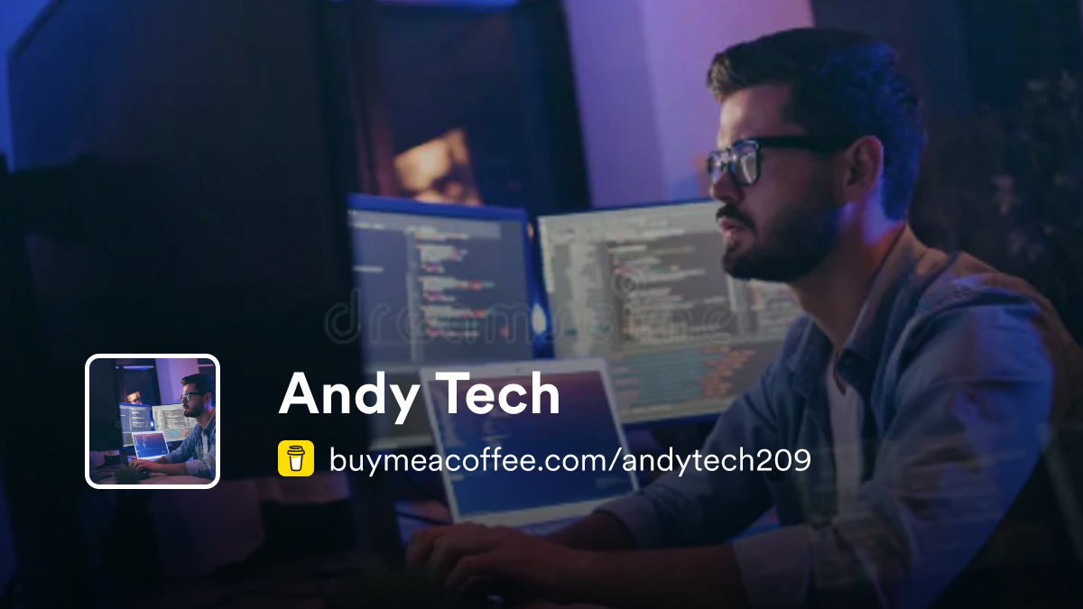 Andy Tech - Buymeacoffee
