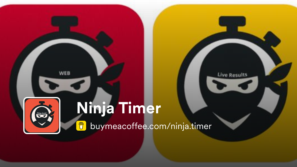 Ninja Timer - Buymeacoffee