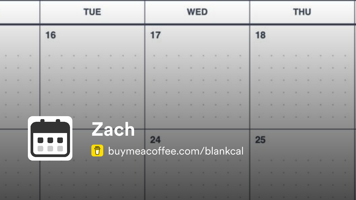 Zach Graph Zach - Buymeacoffee
