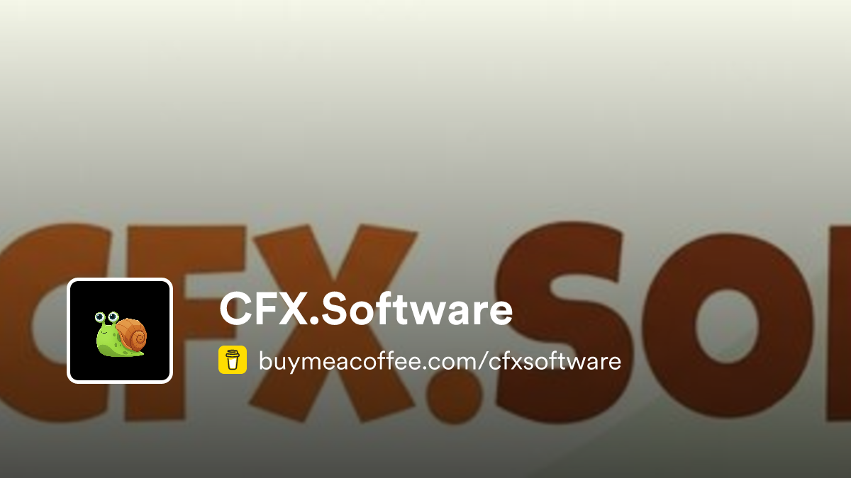Open Cfx File CFX.Software - Buymeacoffee